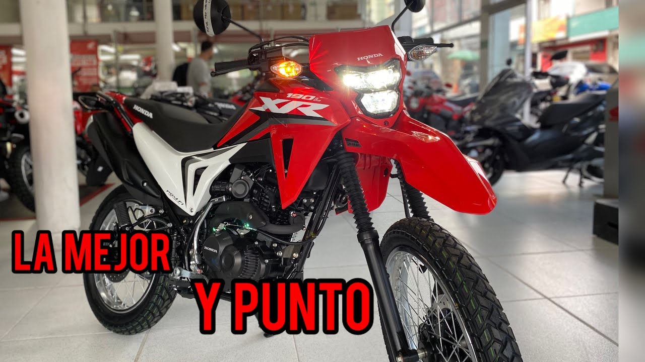 ‼️Nueva HONDA XR190L ABS 2.0 2025 | la MEJOR MOTO doble propósito