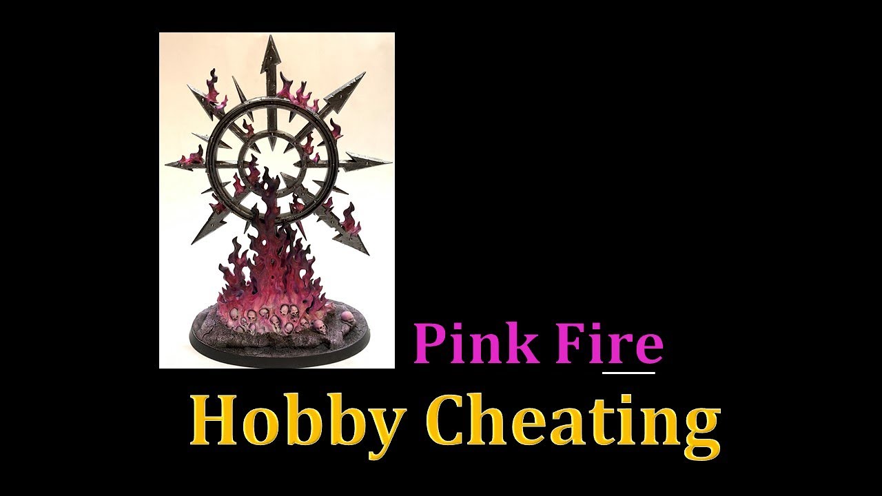 Hobby Cheating 230 - How to Paint Pink Fire