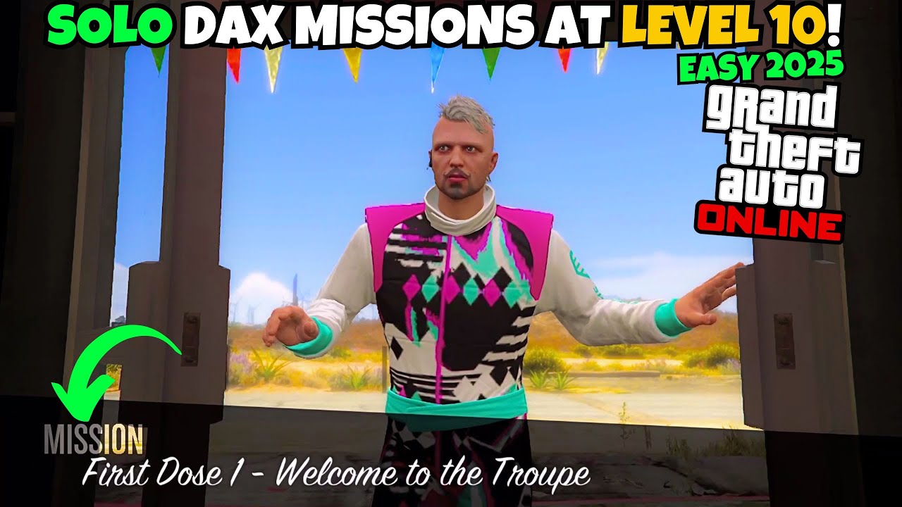 SOLO Dax Missions at Level 10! Easy First Job with Just One Rifle | GTA Online