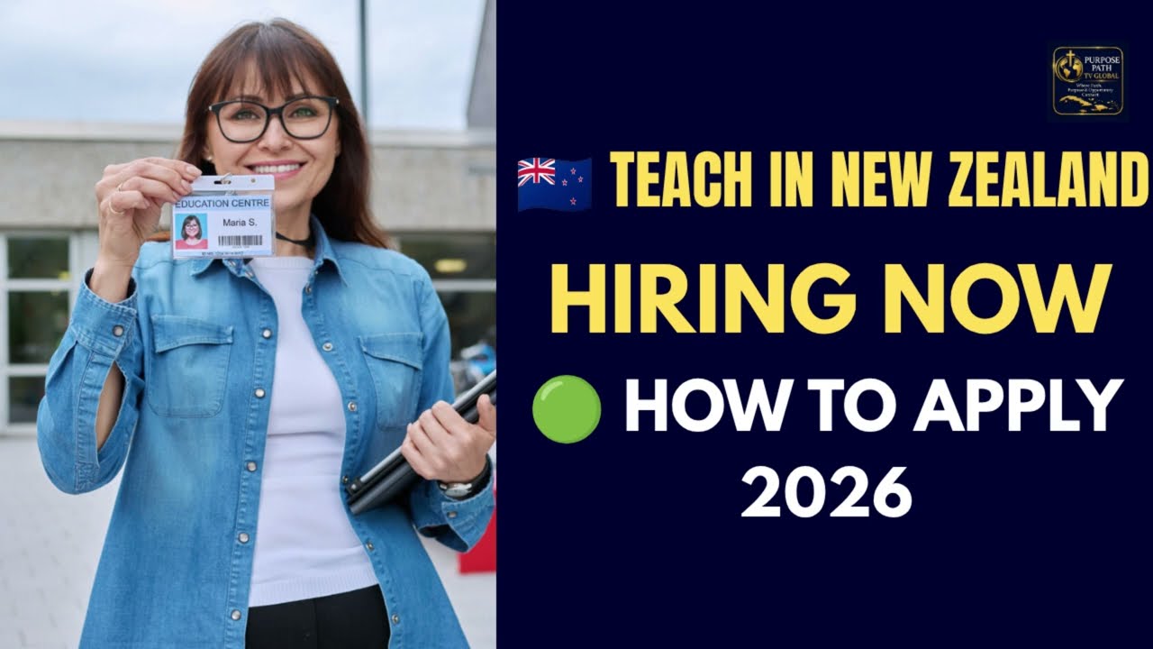 🇳🇿 New Zealand Teaching Jobs 2026 | How to Apply as an International Teacher | Step-by-Step Guide