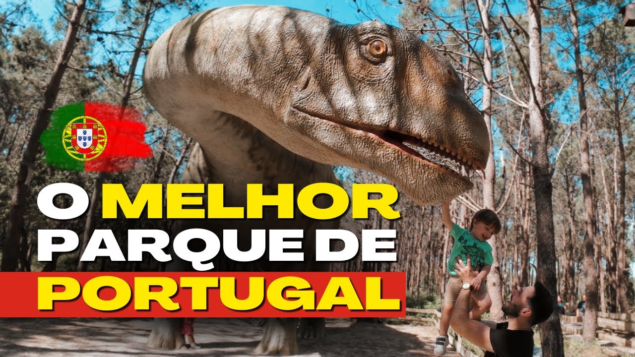 Visitei o MELHOR parque de PORTUGAL: DINO PARQUE Lourinhã PORTUGAL