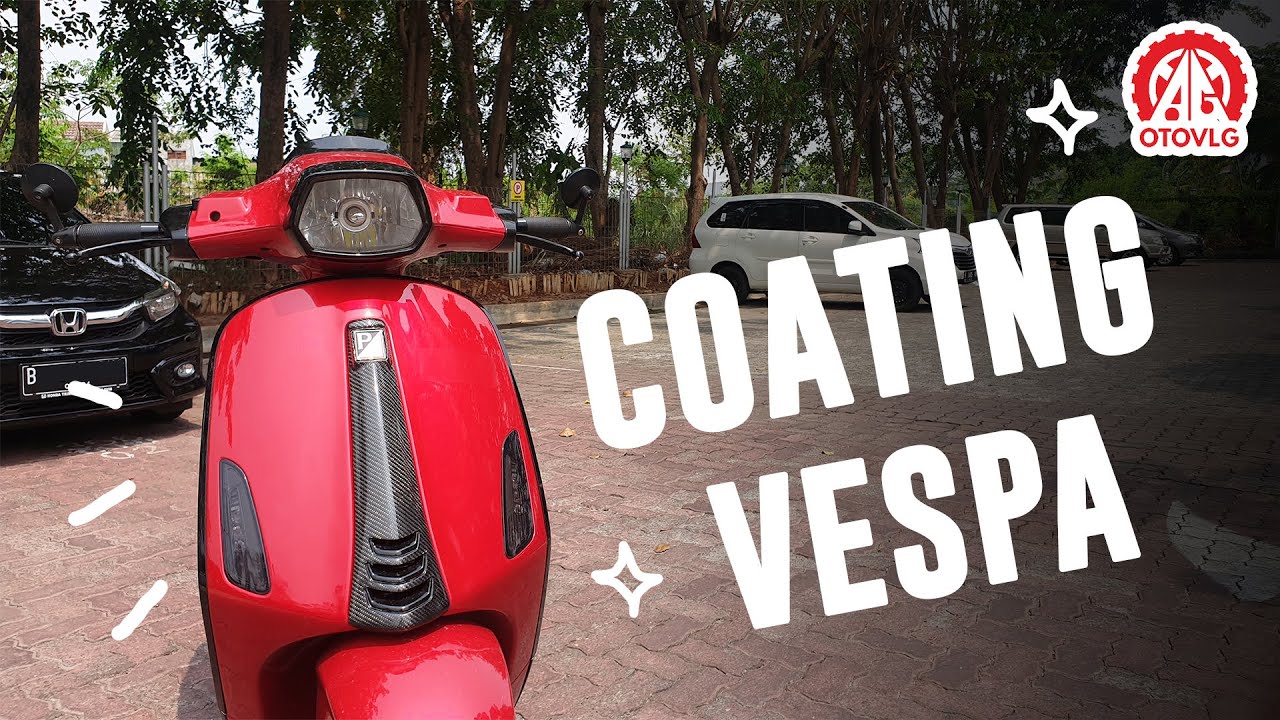 Coating Vespa Sprint 150 ! Auto Kinclong !
