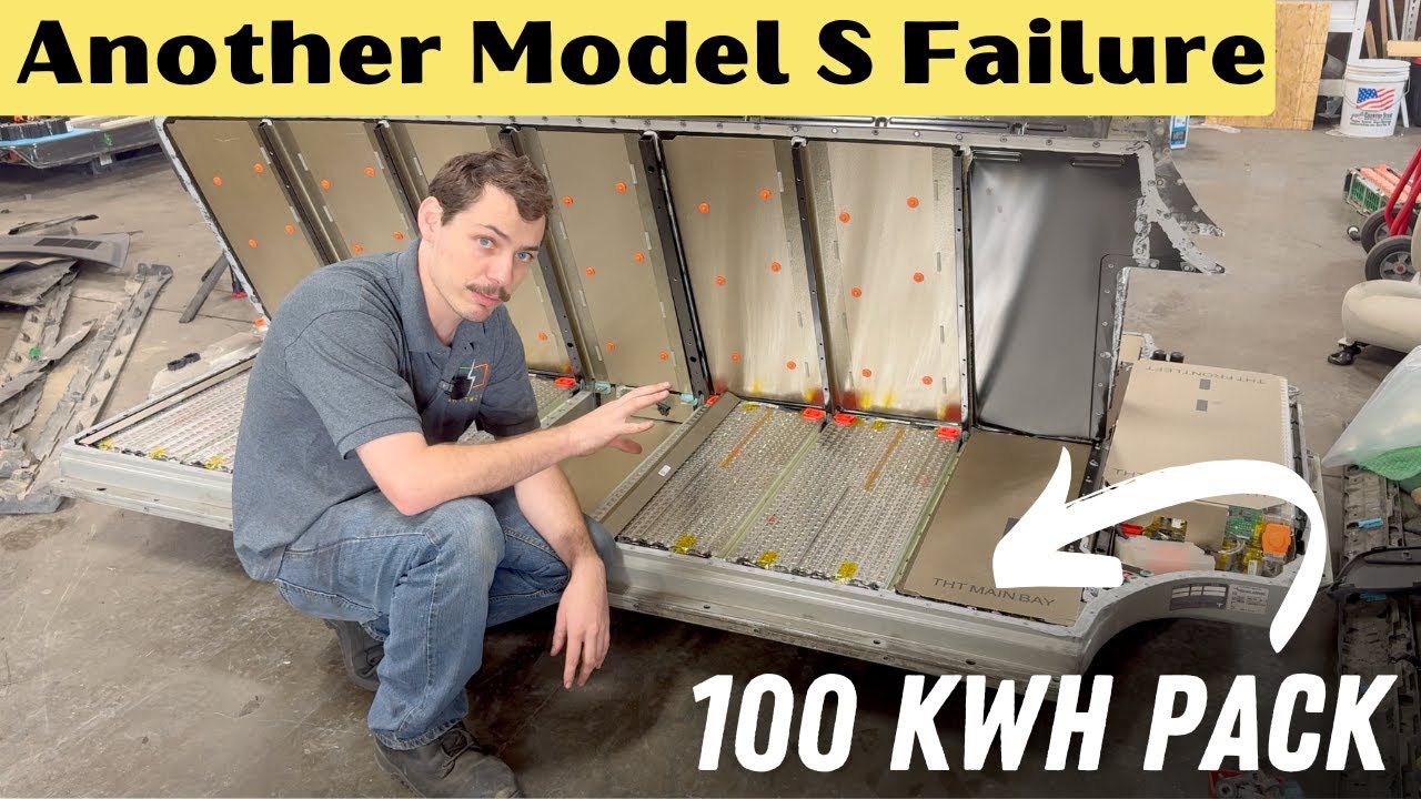 Another Repairable Type Of Model S Battery Pack Failure