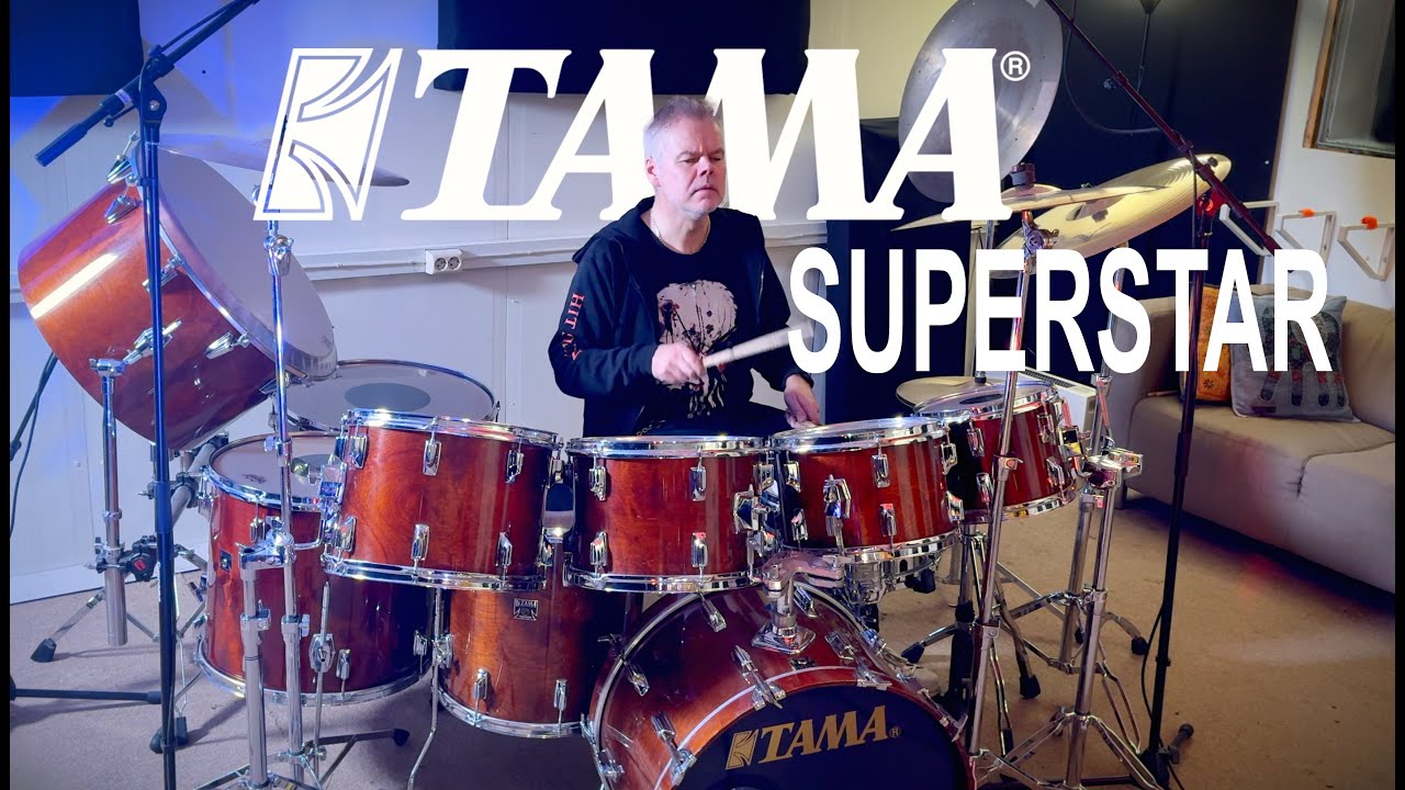 Vintage TAMA SUPERSTAR - Minimum miking technique