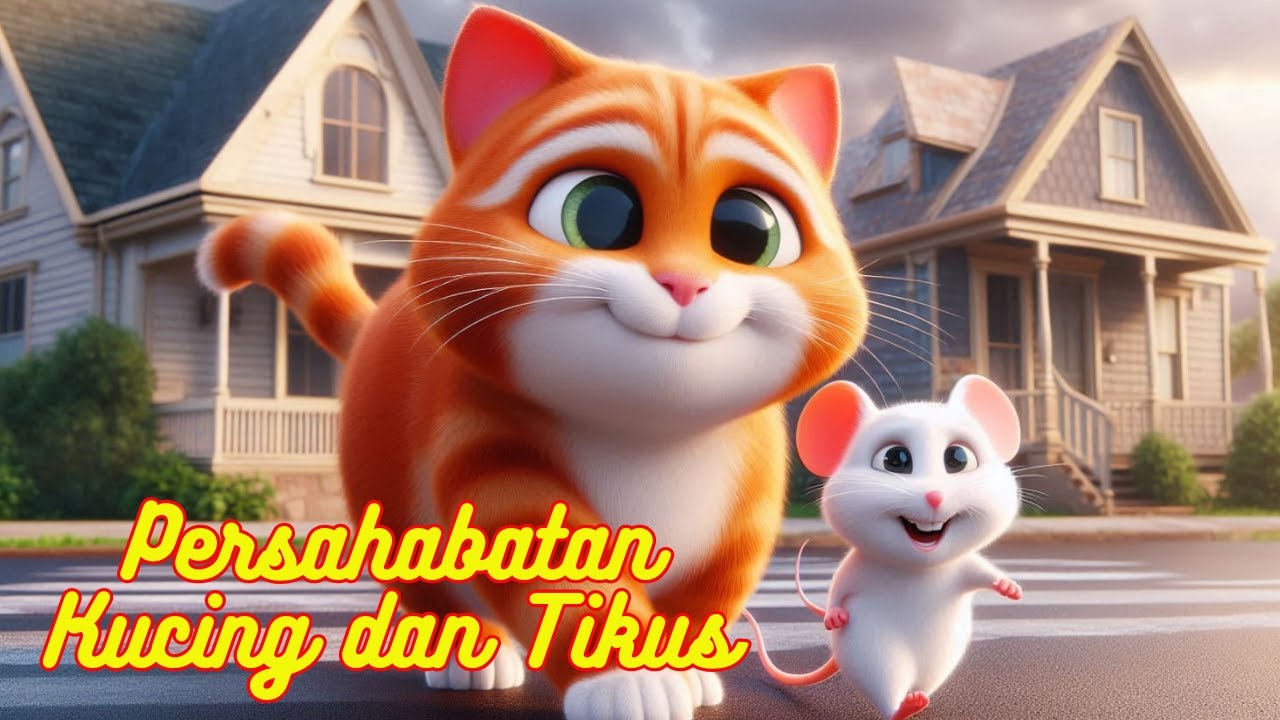 Persahabatan Kucing dan Tikus | Cerita Dunia Anak