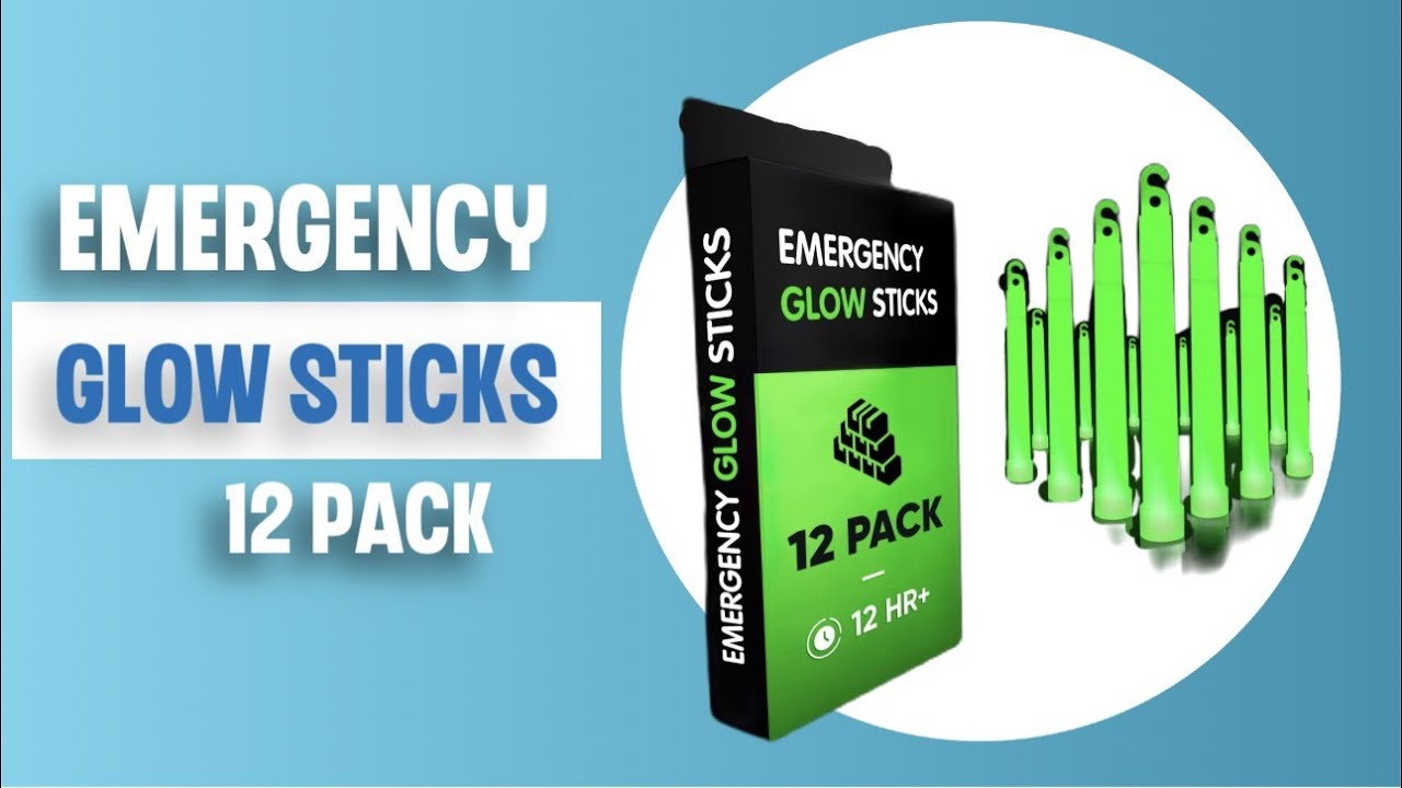 Glow Mind Store Emergency Glow Sticks Unboxing - and some free tips!