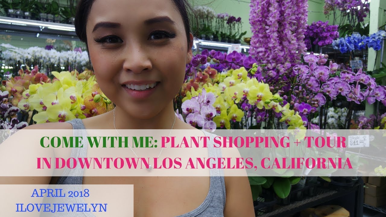 Come with me: Plant Shopping + tour in Downtown Los Angeles | April 2018 | ILOVEJEWELYN