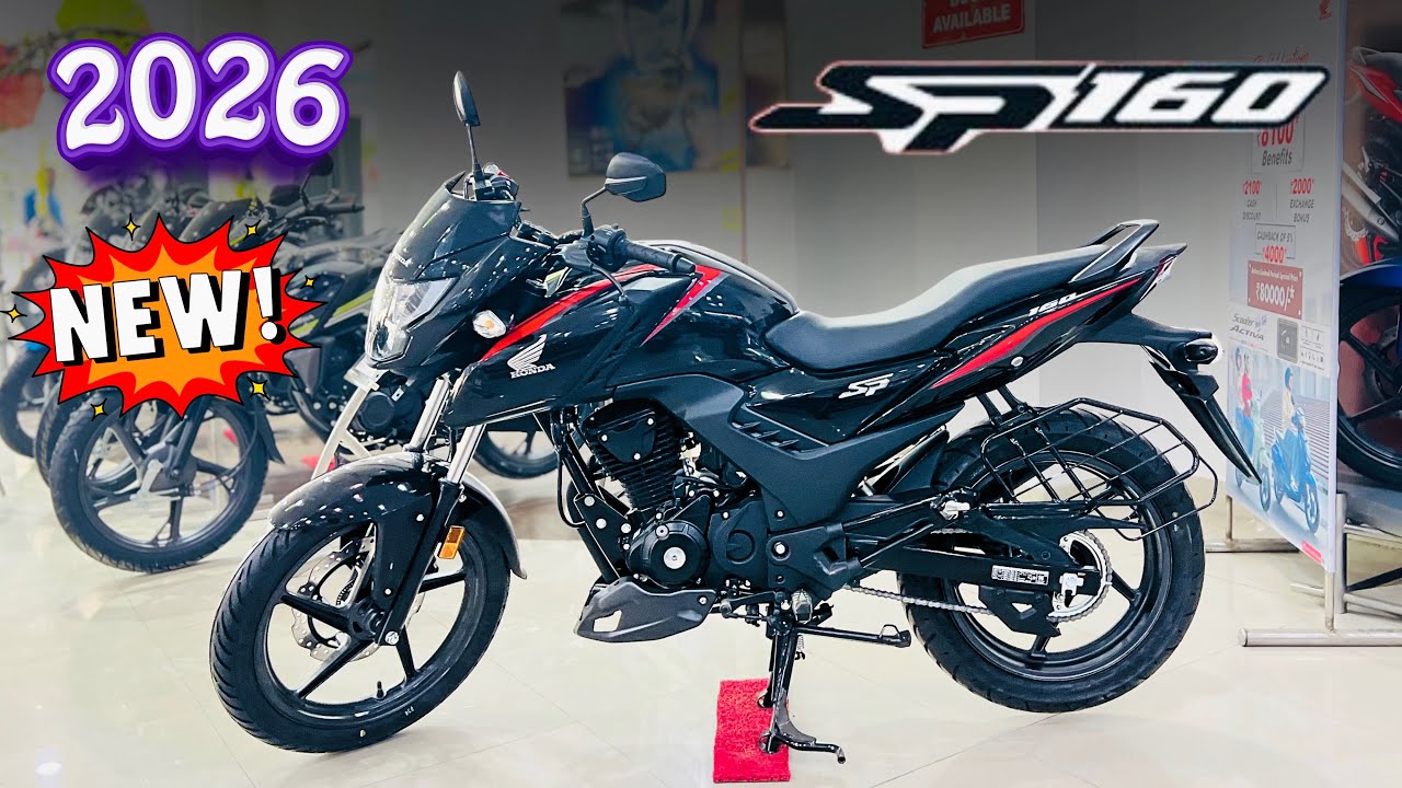 2026 🔥 Honda SP160 Full Detailed Review ❤️ Price & Features ✅ Better Than Tvs Apache RTR160?