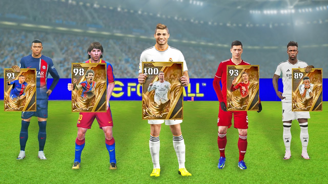 Highest Rated Players Ever in Every PES | 2010 - 2025