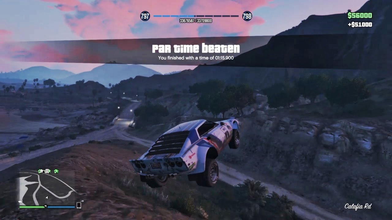 GTA Time Trial #21: "Raton Canyon" Under Par (