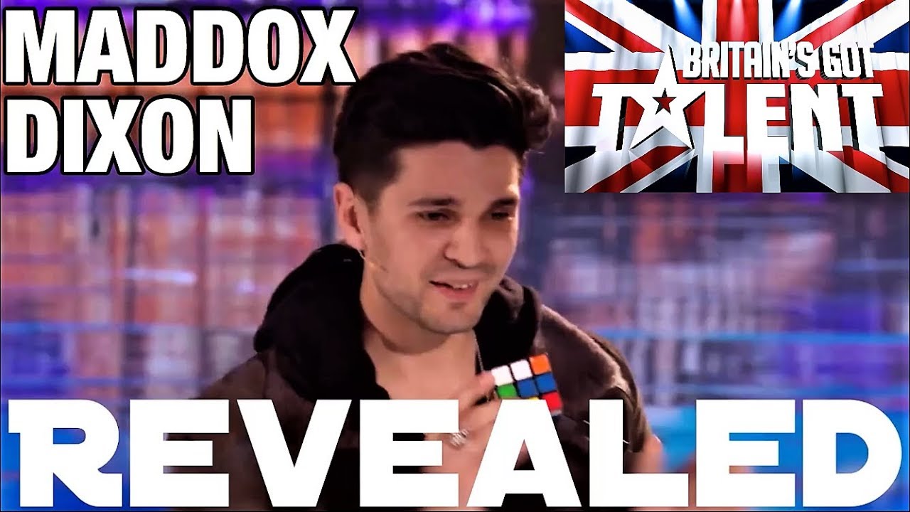 REVEALED - Magic Maddox's Rubik's Cube BGT Audition Trick!