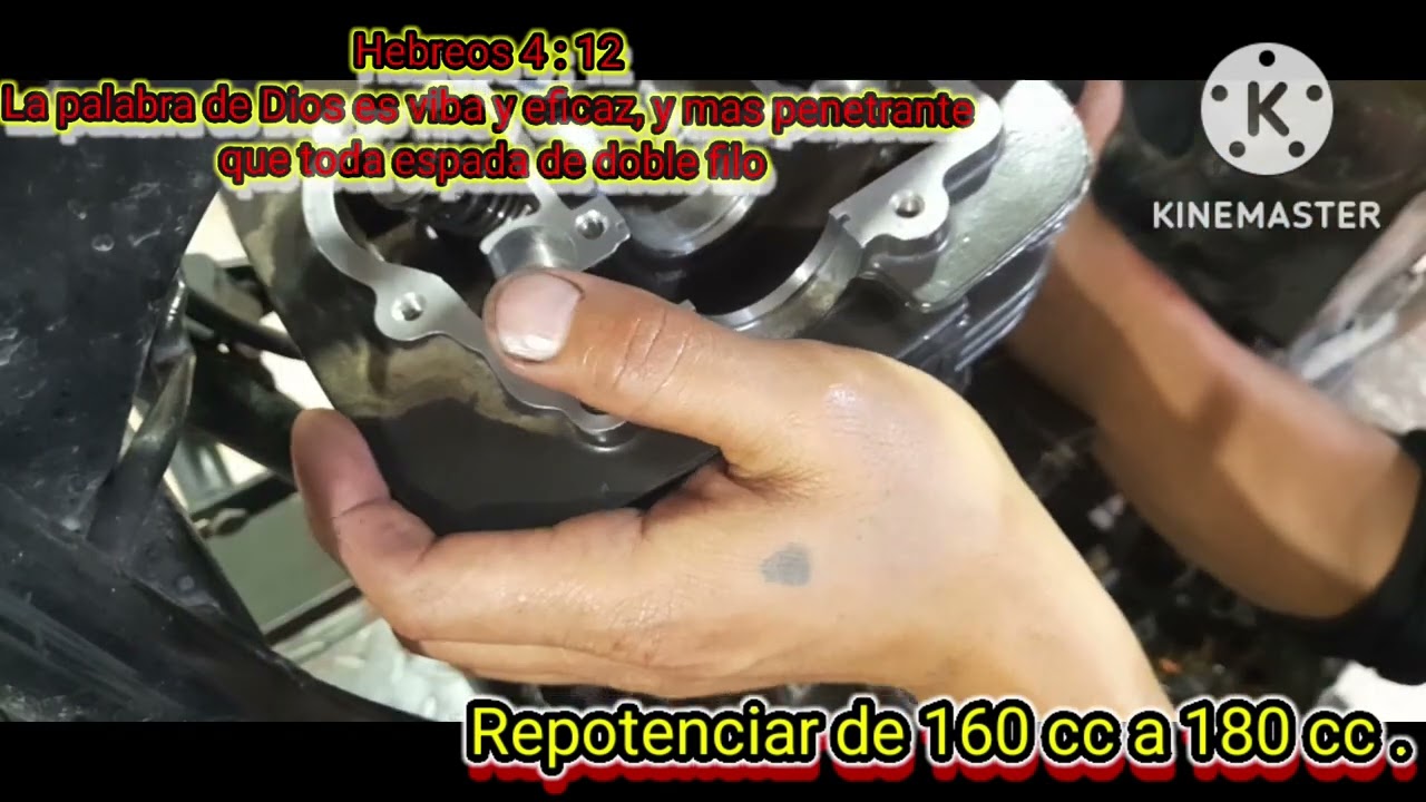 Apache Repotenciar de 160 cc a 180 cc.