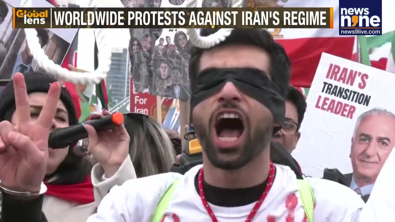Massive Protests at Munich Security Conference Demand Iran Regime Change | News9