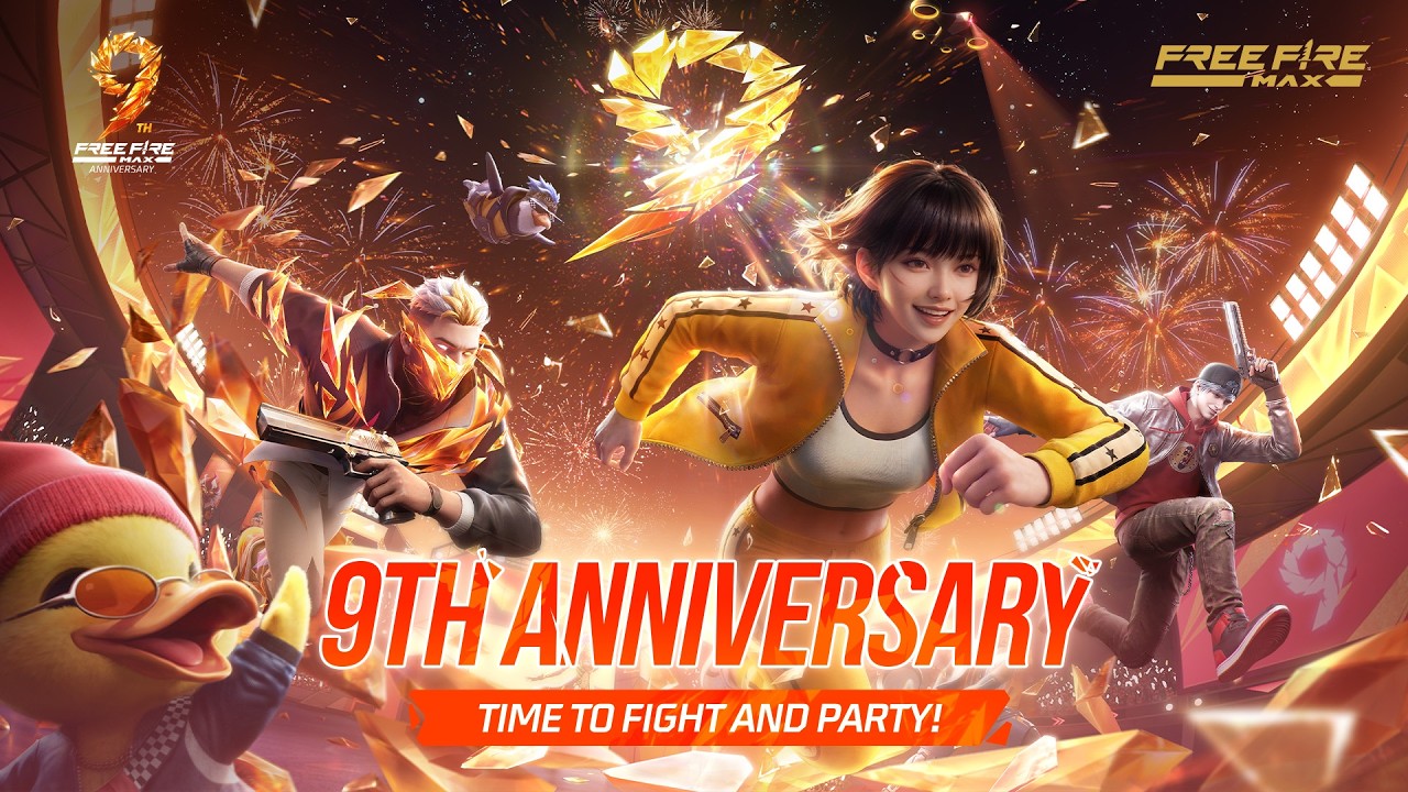 9th Anniversary | Full Animation | Free Fire MAX