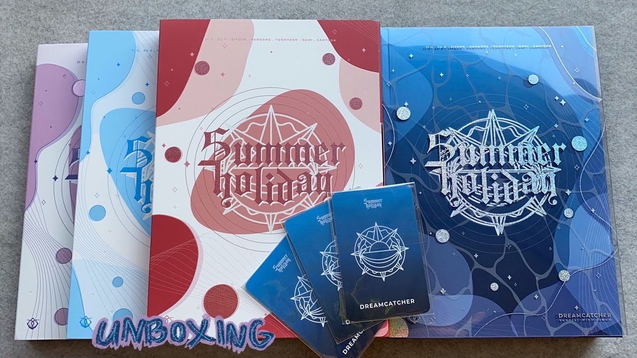 ✿ распаковка DREAMCATCHER summer holiday ✿ I ; F ; T + limited G ver.