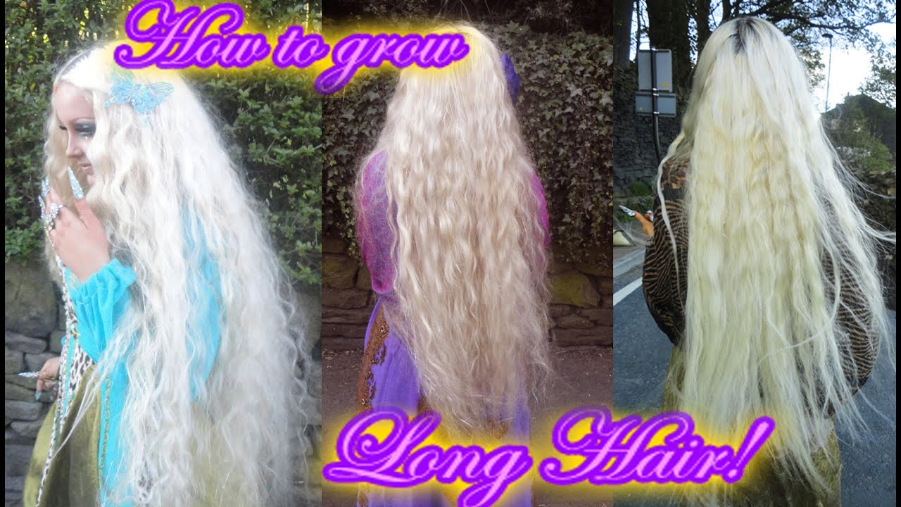 How to Grow Long Hair Fast شعر طويل