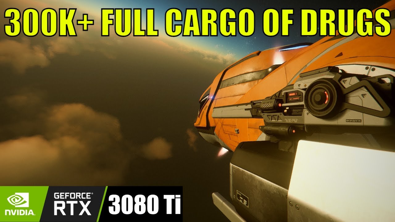 Full Cargo hold of Widow. Relaxing Star Citizen Trading