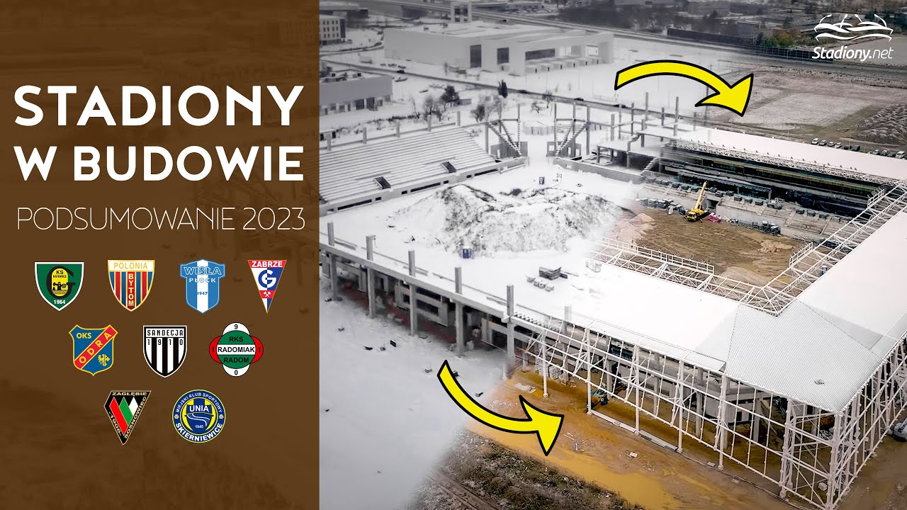 Polskie Stadiony w Budowie (Podsumowanie 2023)