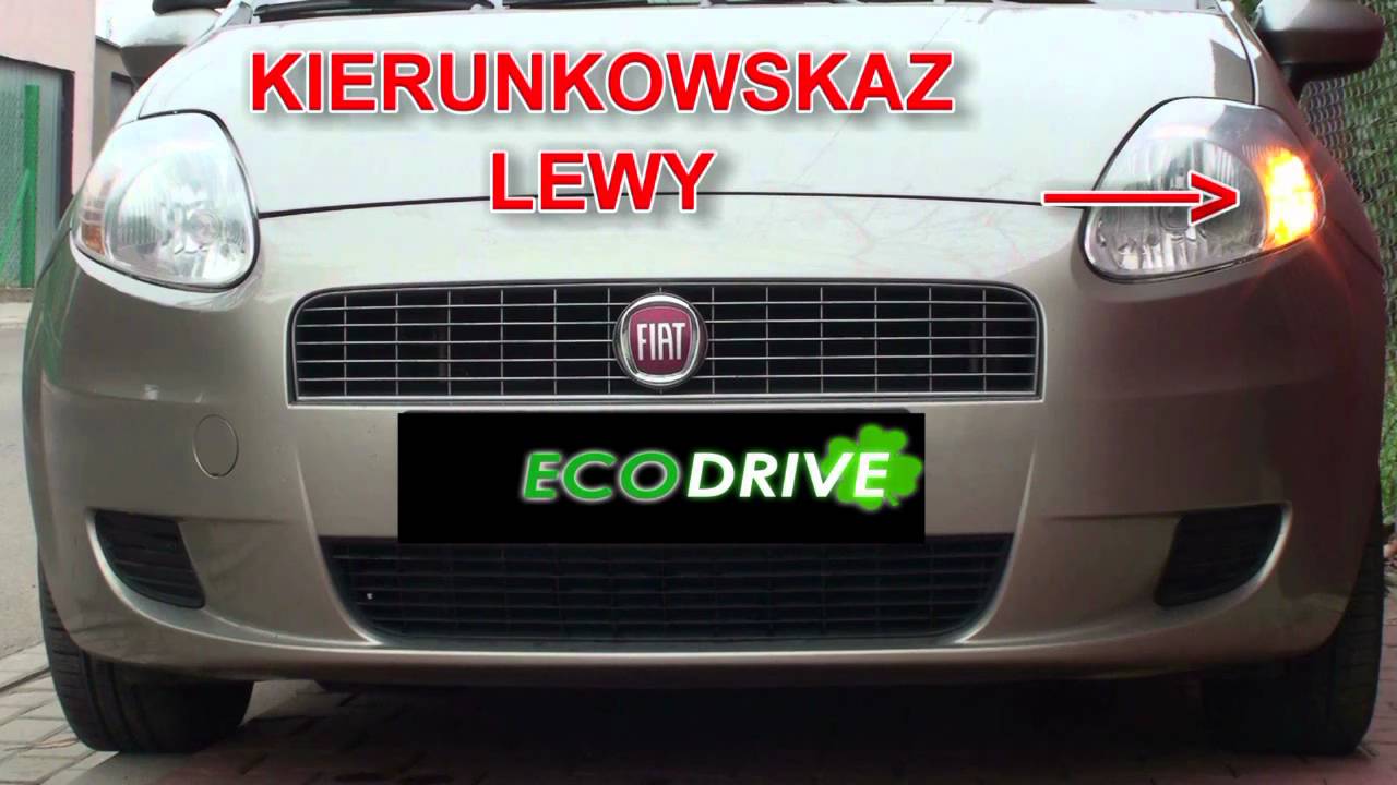 EGZAMIN PRAWO JAZDY KAT. B SPRAWDZENIE ŚWIATEŁ FIAT  PUNTO GRANDE