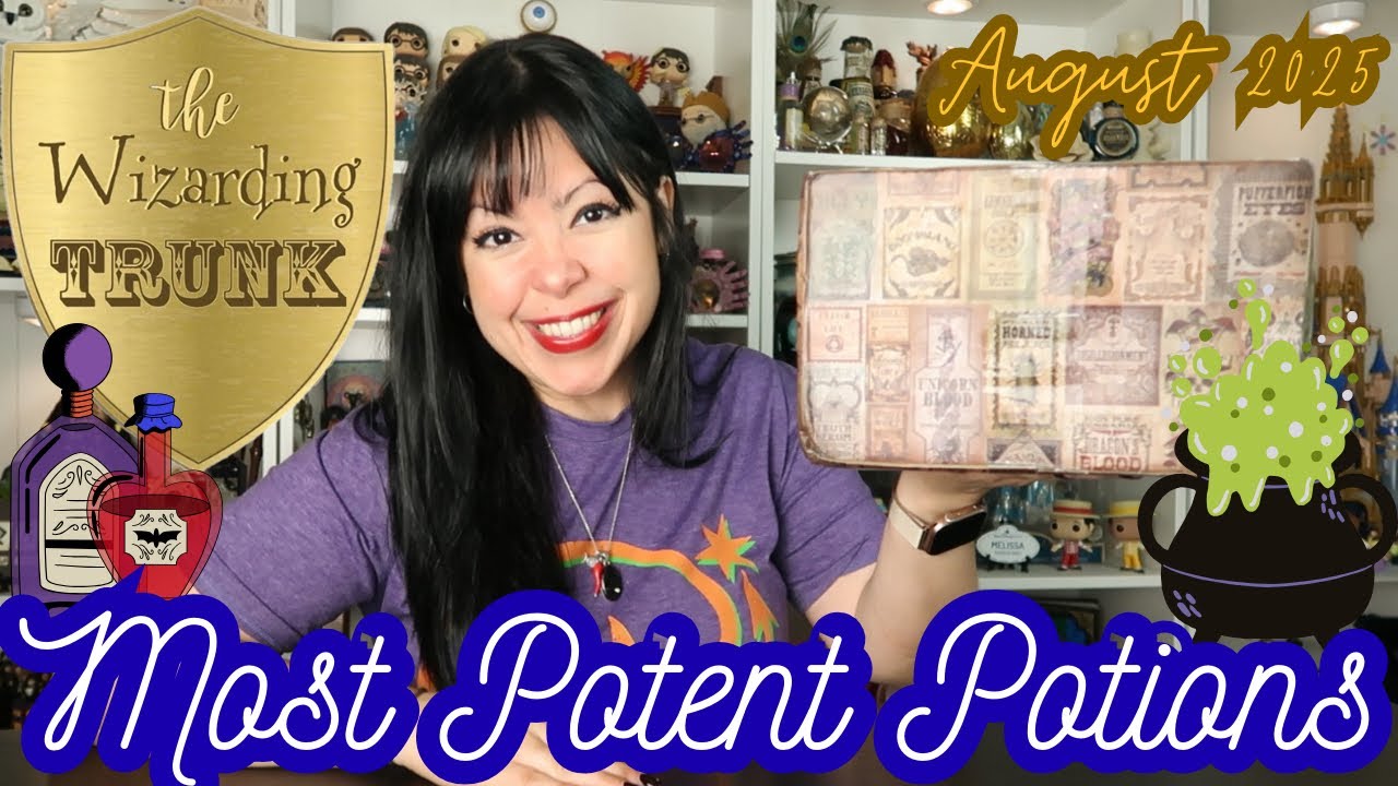 THE WIZARDING TRUNK | Most Potent Potions | August 2025 | A HARRY POTTER UNBOXING🧪