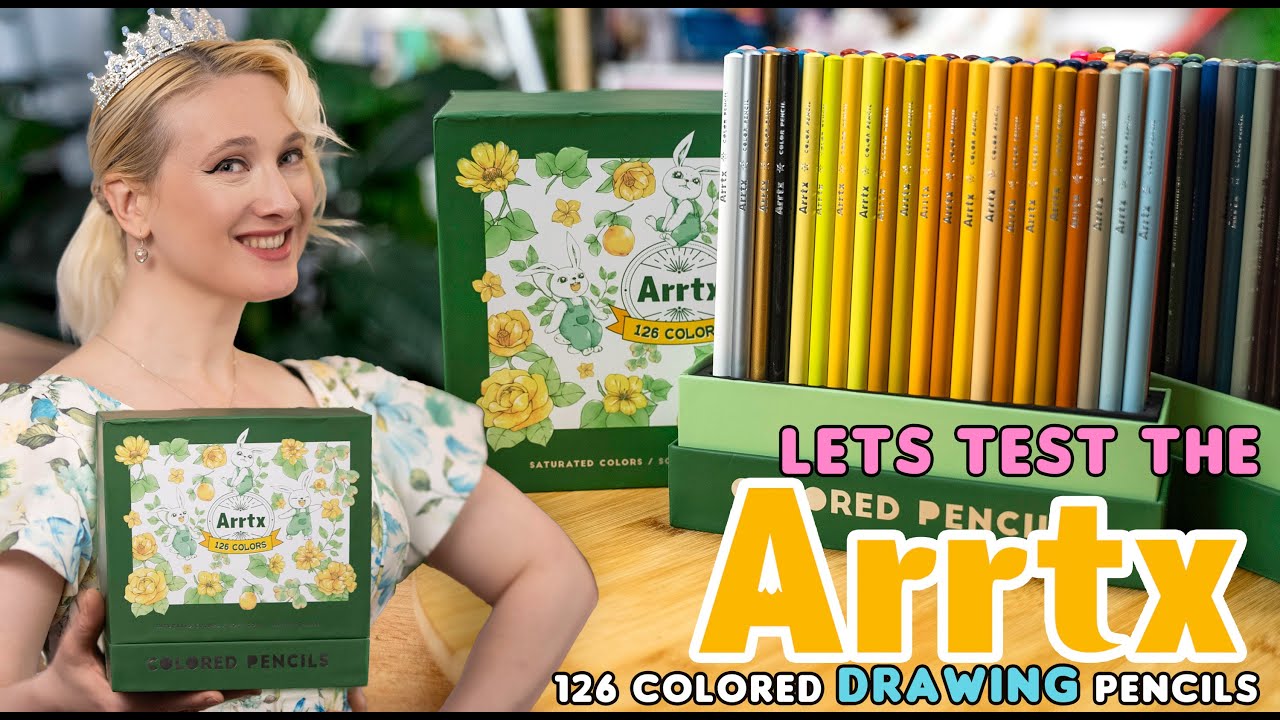 The ArrtX 126 Drawing Colouring Pencils. Are they the best budget pencil set?