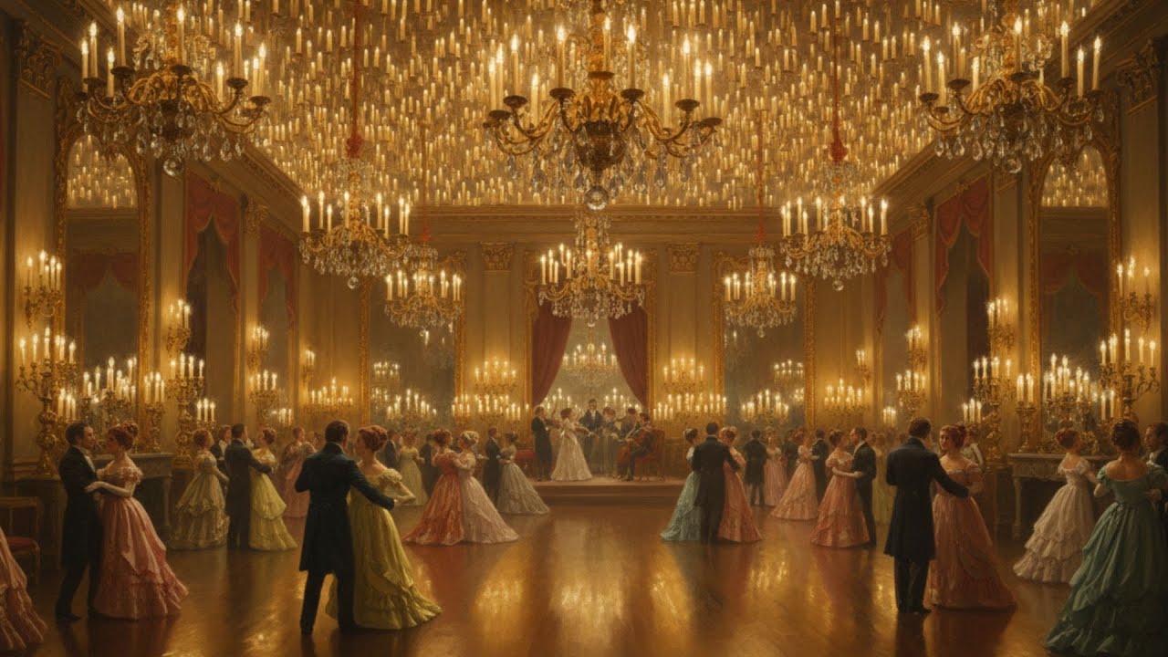 Romantic Upbeat Classical Waltz – Regency Piano & Violin Background Music for Uplifting Ambience
