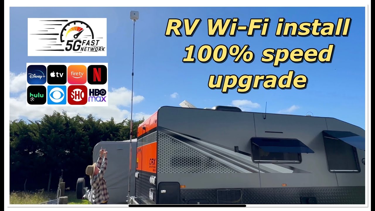 RV Wi-Fi install 100% Speed Upgrade