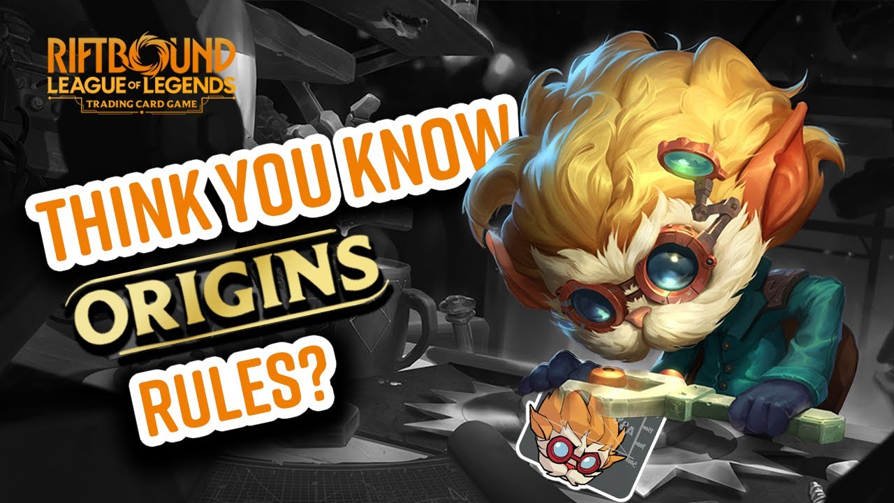 TEST YOUR KNOWLEDGE Riftbound: Origins Edition!