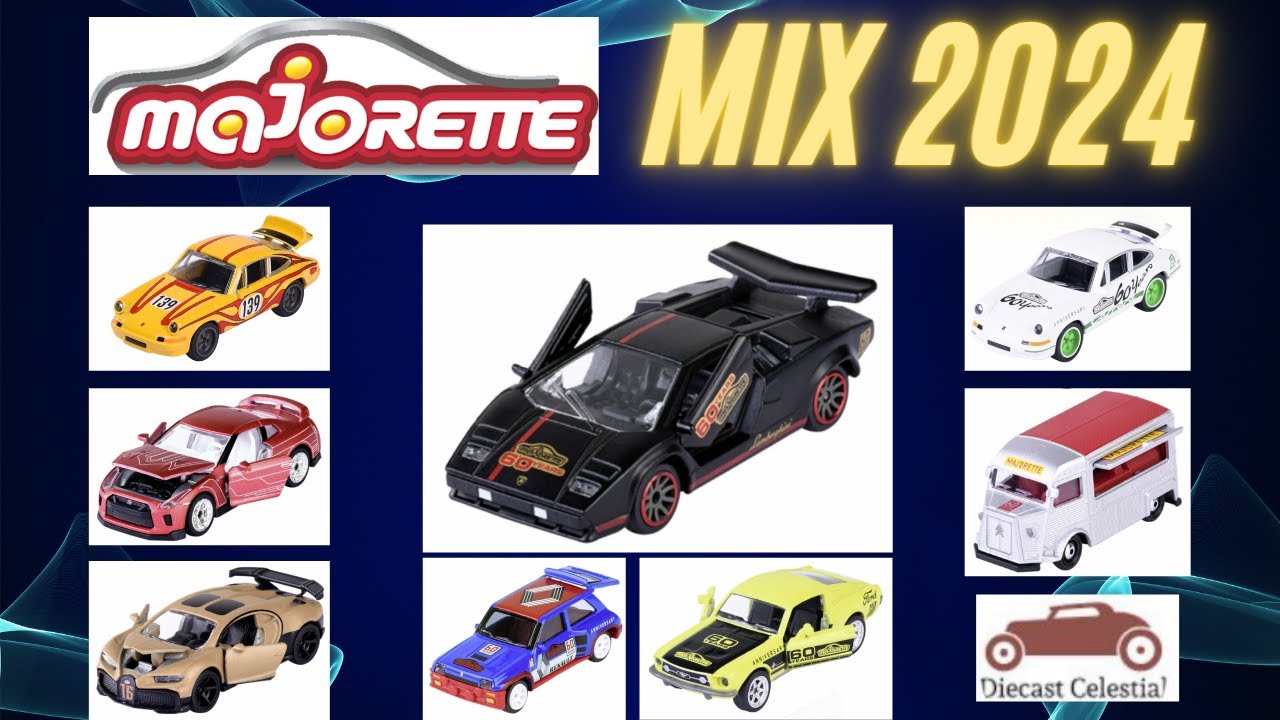 Majorette Mix 2024 | Porsche Nissan GTR Lamborghini Gran Turismo & More