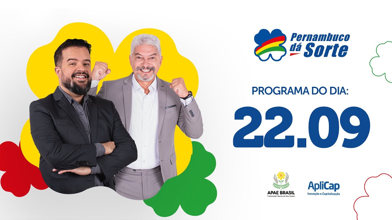 PROGRAMA COMPLETO PE DÁ SORTE 22.09.24
