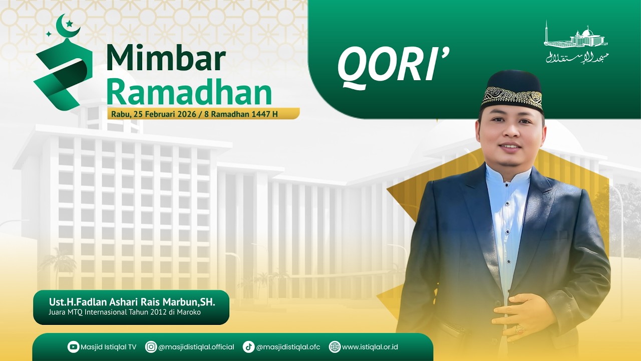 Qori Tarawih 8 Ramadhan || Q.S. Ali 'Imran 18-20 || 25-02-26