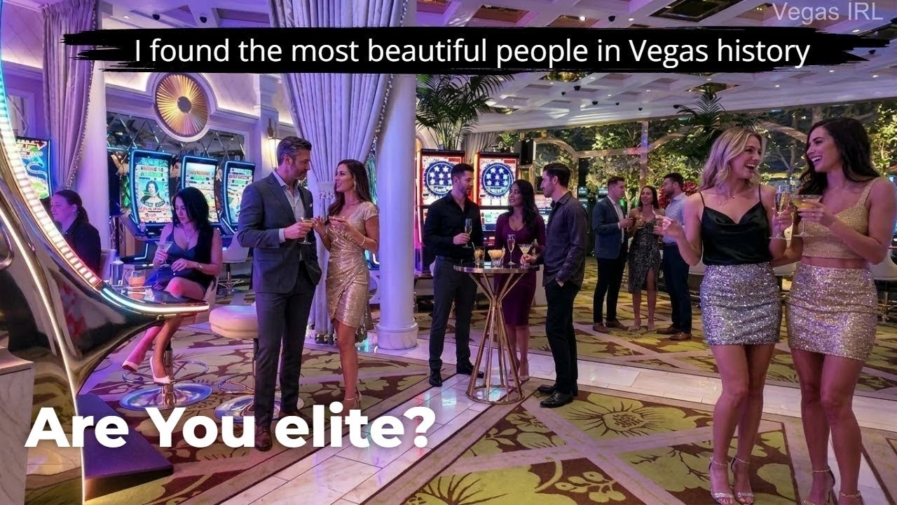 This is what the most elite crowd in Las Vegas looks like