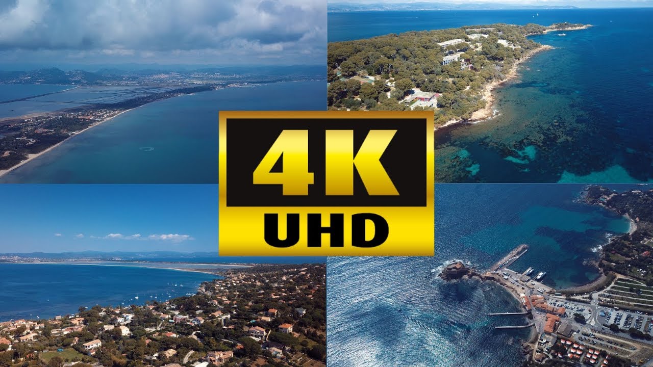 PRESQU’ÎLE DE GIENS - HYÈRES - FILME PAR DRONE EN 4K - (juin 2018, mars et avril 2019)