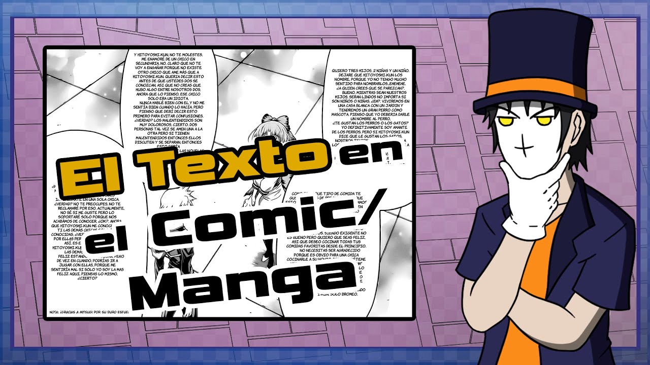 El Texto en el Manga/Comic