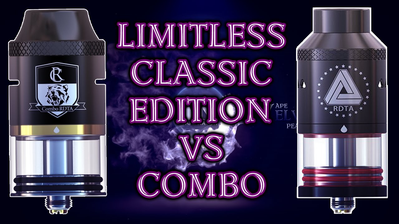 IJOY Limitless Classic edition RDTA vs IJOY Combo RDTA
