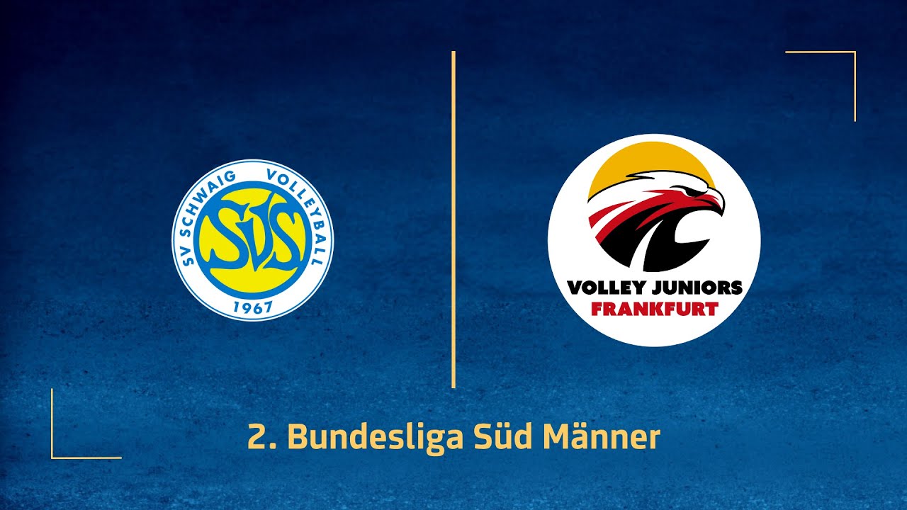 SV Schwaig – VC Juniors Frankfurt (2. Volleyball Bundesliga Süd M 25/26)