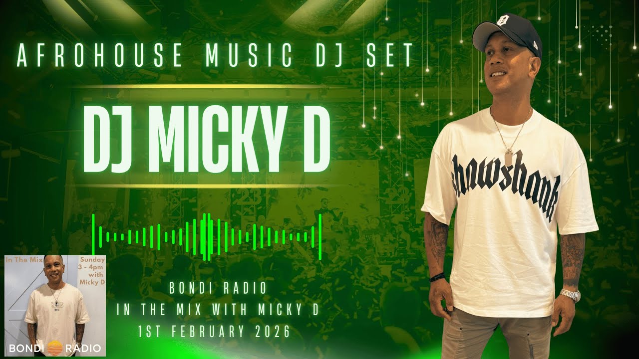 Afro House Live on Bondi Radio | In The Mix with Micky D