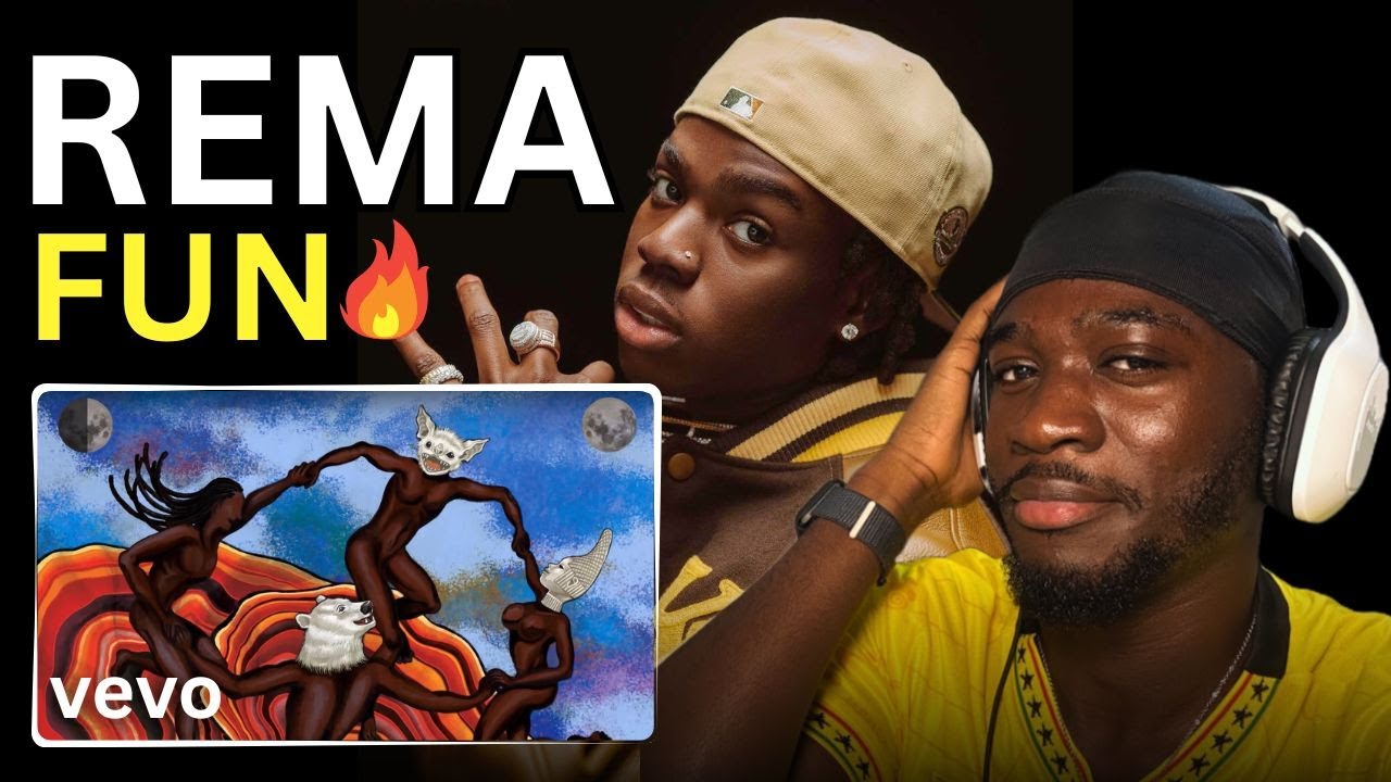 Rema – FUN Reaction 🔥 (PURE VIBE!)
