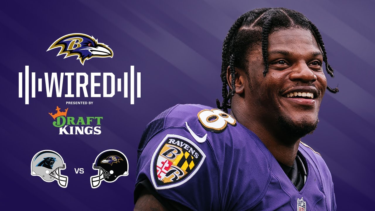 Lamar Jackson Mic’d Up vs. Panthers, Week 11 2022 | Baltimore Ravens