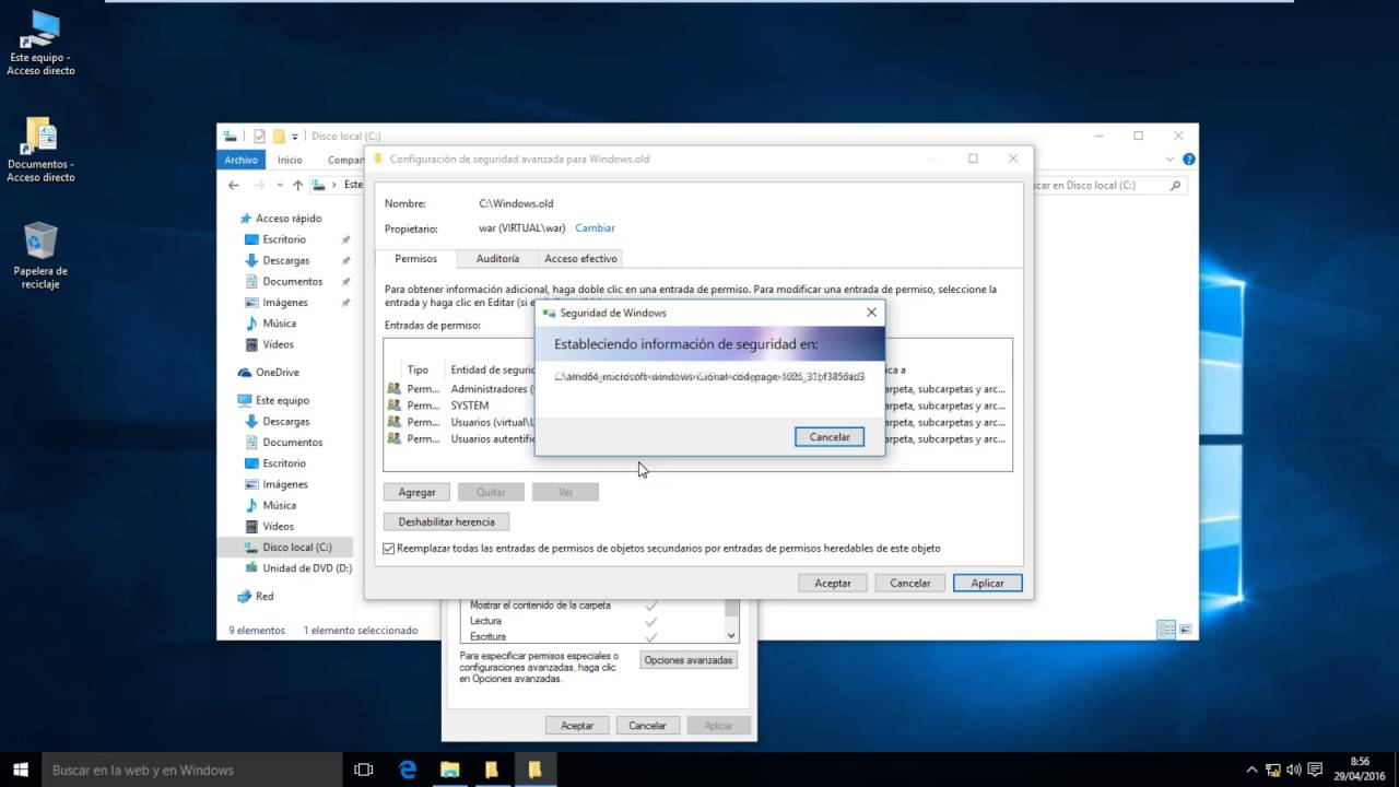 Eliminar los restos de las actualizaciones de Windows 10
