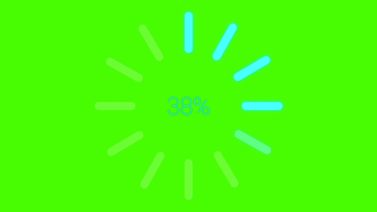 Loading Bufferring Lost Connection #1 / Greenscreen HD for Vlogs