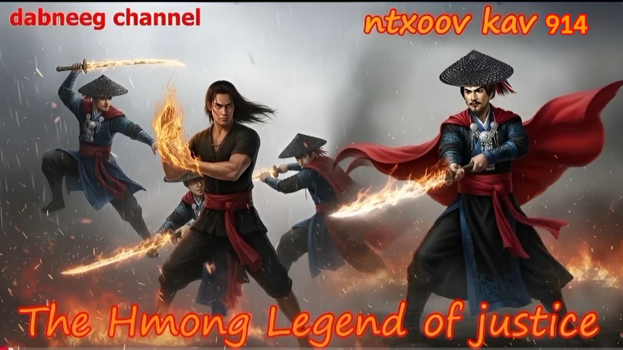 Ntxoov kav The Hmong Legend Part 914 - Tus Yeeb Ncuab - Sword fighter for justice