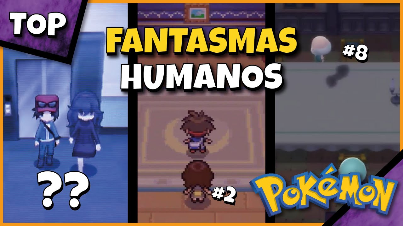 TOP 10 FANTASMAS HUMANOS en Juegos de POKÉMON | Especial de Halloween/Día de Muertos