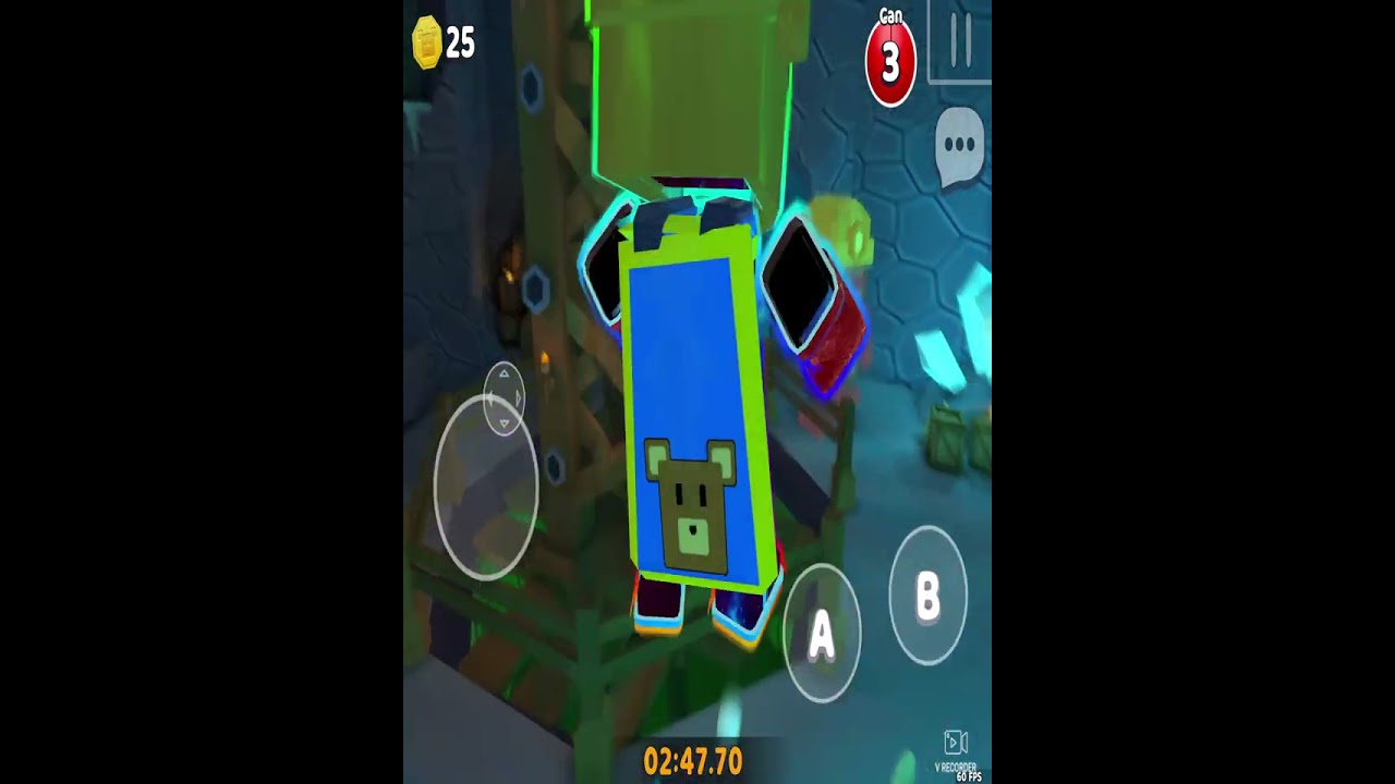 Süper Bear Adventure : Karlar Vadisi Gizli Mağara Bitiş