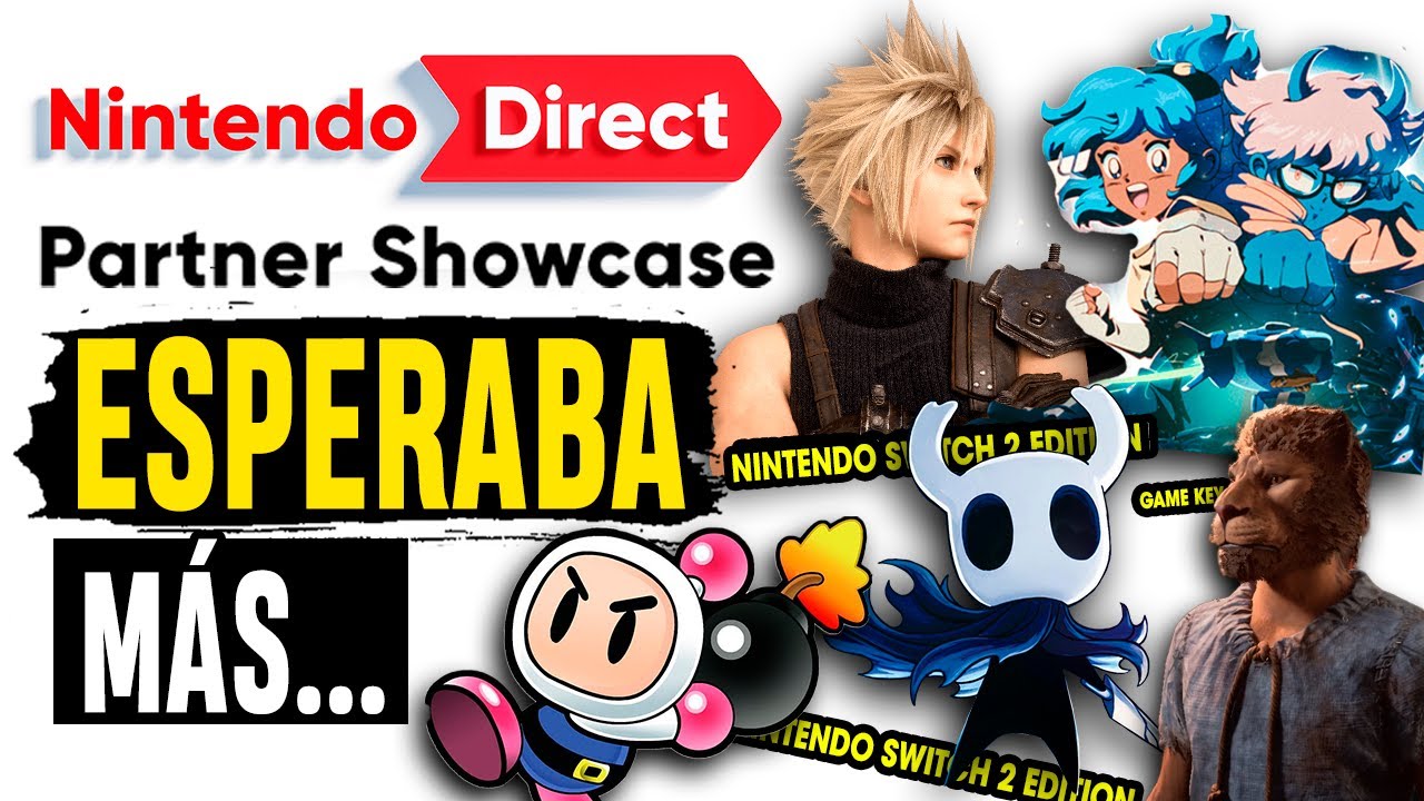 Hablemos del NINTENDO DIRECT: Partner Showcase