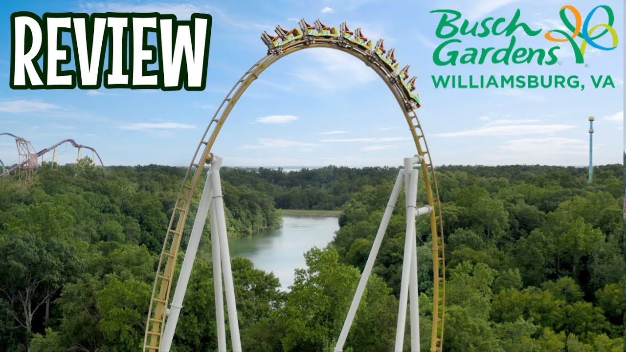 SeaWorld&rsquo;s BEST Theme Park?! - Busch Gardens Williamsburg | Williamsburg, Virginia, USA (REVIEW)
