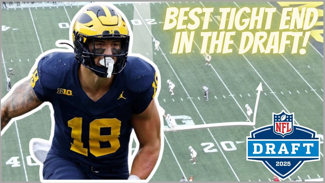 Colston Loveland is the best TE prospect in 2025 NFL Draft+Film Session | The Scouting Room