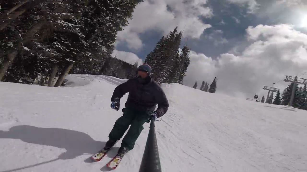 7 Minutes of Snowlerblading(Raw Run)