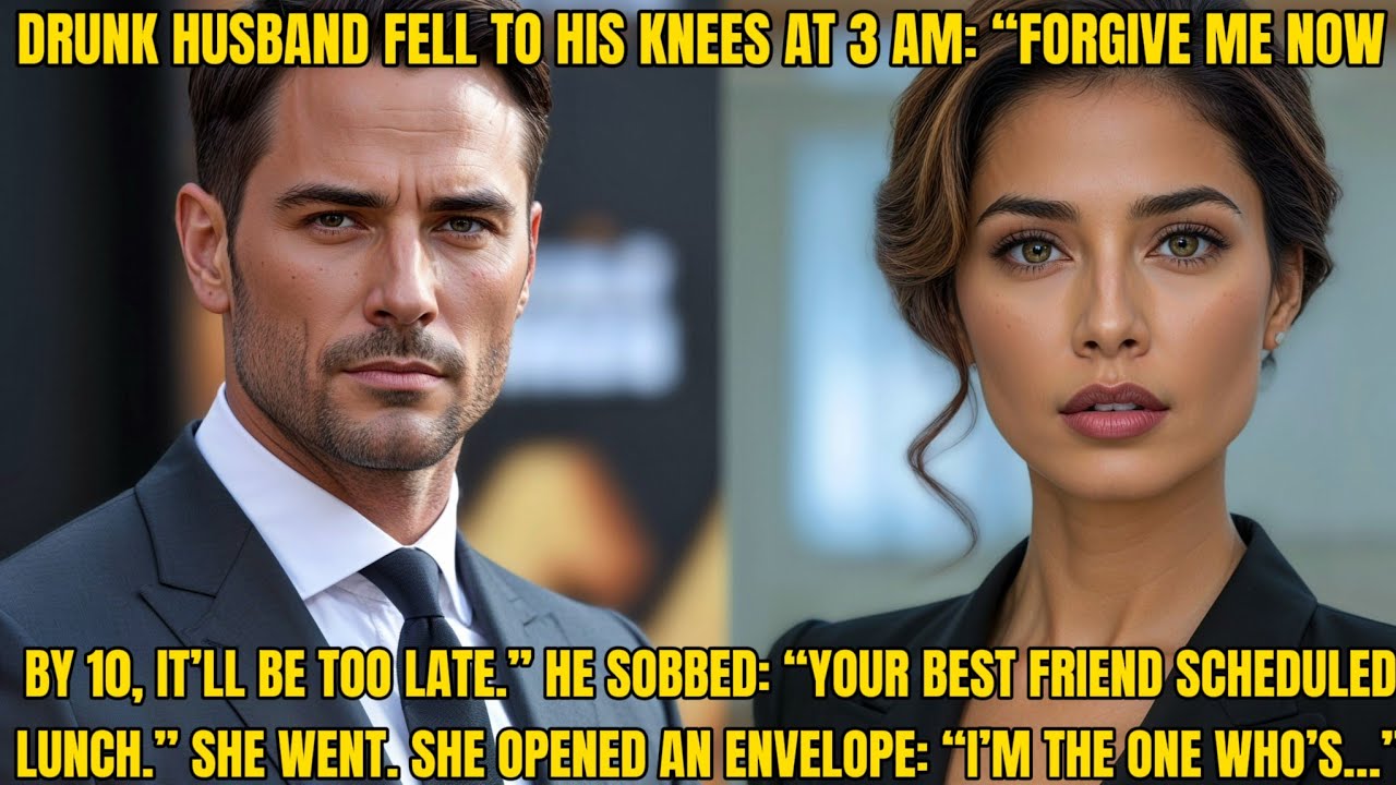 Her Billionaire Husband Came Home Drunk At 3AM And Fell To His Knees: “Forgive Me Now, Because At 10