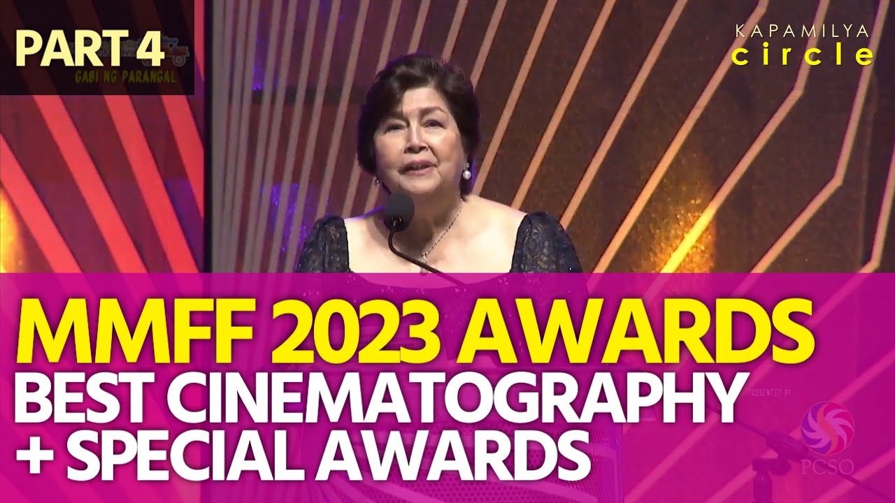 MMFF 2023 Awards Night | Best Cinematography, Gender Sensitivity Award + Special Awards winners